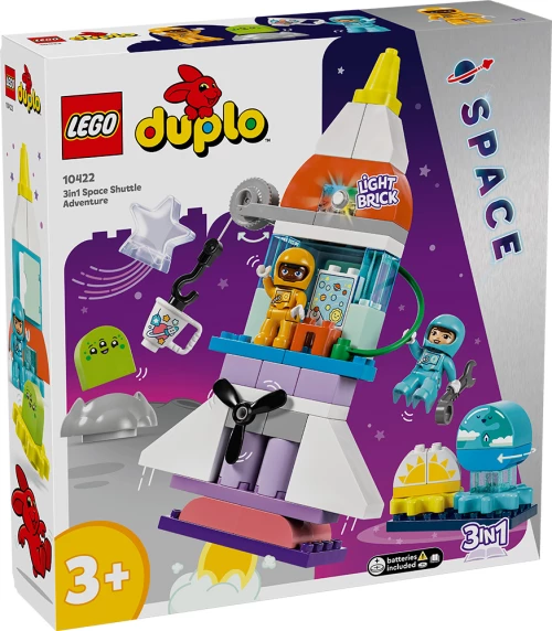 LEGO® DUPLO®: 3in1 Space Shuttle Adventure Toy (10422)
