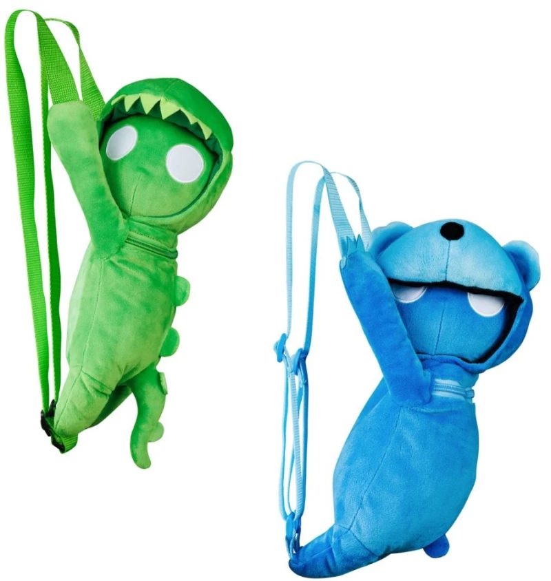 P.M.I. Gang Beasts Plush Backpacks 25 - 30cm(Random-2 characters to collect) (GB7020)