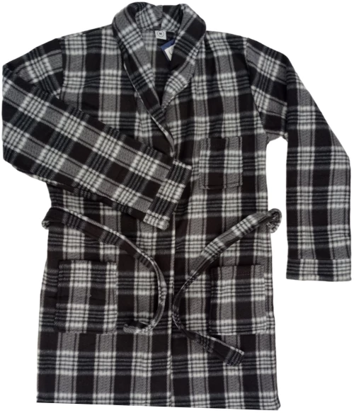 Ανδρικές Ρόμπες Fleece Γκρι PL-2434