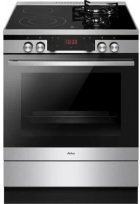 Κουζίνα Μικτή Amica 6226MCE3.45EEZPTSD(XX) Inox