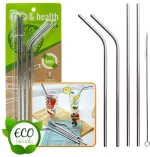 Eco & health - ανοξείδωτα μεταλλικά καλαμάκια
