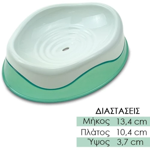 Σαπουνοθήκη Λευκό-Πράσινο