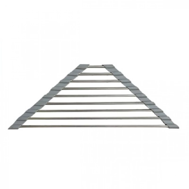 Γωνιακό Στραγγιστήρι Νεροχύτη Inox 15.5X41cm