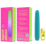B SWISH - BGOOD INFINITE DELUXE SILICONE RECHARGEABLE VIBRATOR SEA FOAM