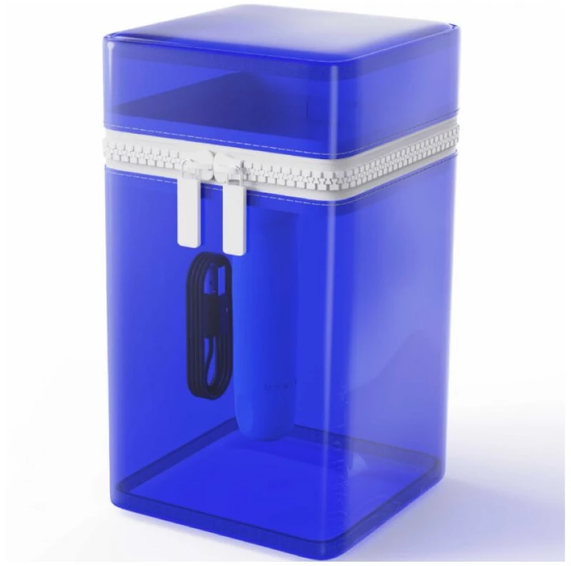B SWISH - BCUTE CURVE INFINITE CLASSIC LIMITED EDITION SILICONE RECHARGEABLE VIBRATOR ELECTRIC BLUE