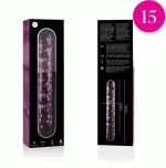 NEBULA SERIES BY IBIZA - MODEL 15 DILDO BOROSILICATE GLASS 18.5 X 3 CM PINK