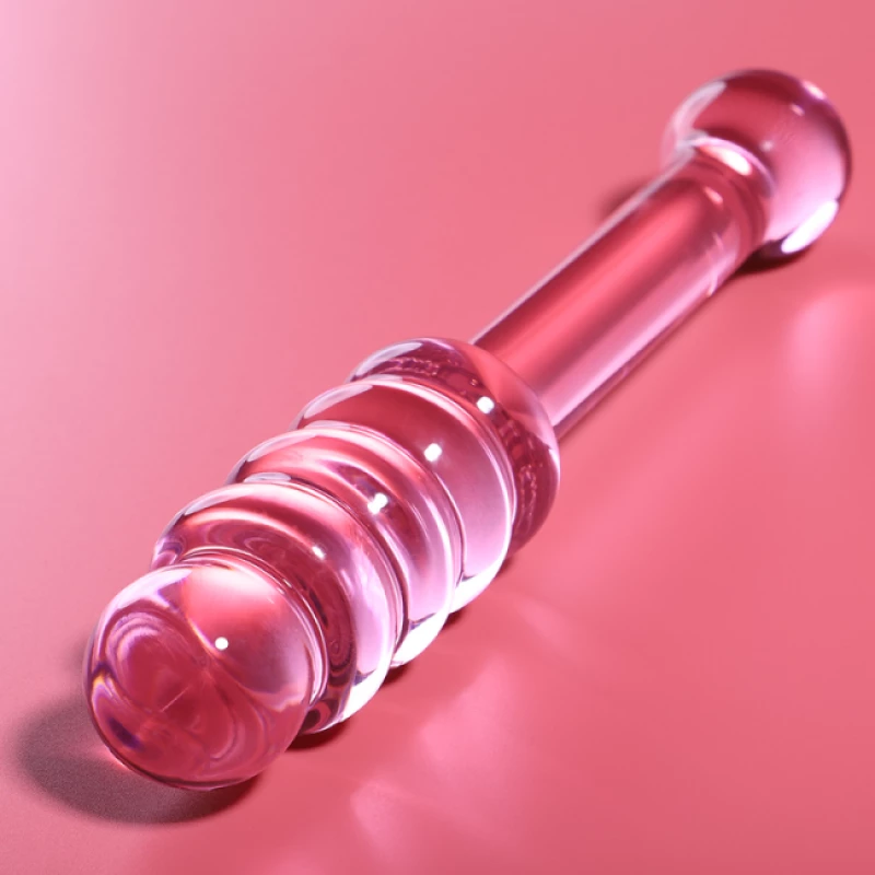 NEBULA SERIES BY IBIZA - MODEL 20 DILDO BOROSILICATE GLASS 20.5 X 3 CM PINK