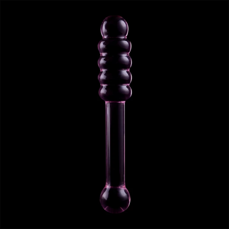 NEBULA SERIES BY IBIZA - MODEL 20 DILDO BOROSILICATE GLASS 20.5 X 3 CM PINK