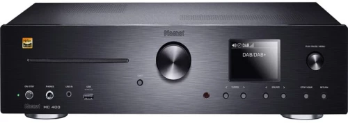 Magnat MC 400 High-End Stereo Ενισχυτής NETWORK/CD/DAB/FM με Bluetooth Μαύρο (Τεμάχιο) Διαθέσιμο για ακρόαση - OEM