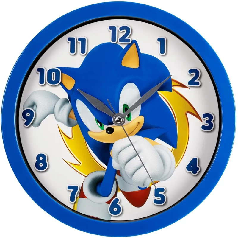 Παιδικό Ρολόι Τοίχου Sonic