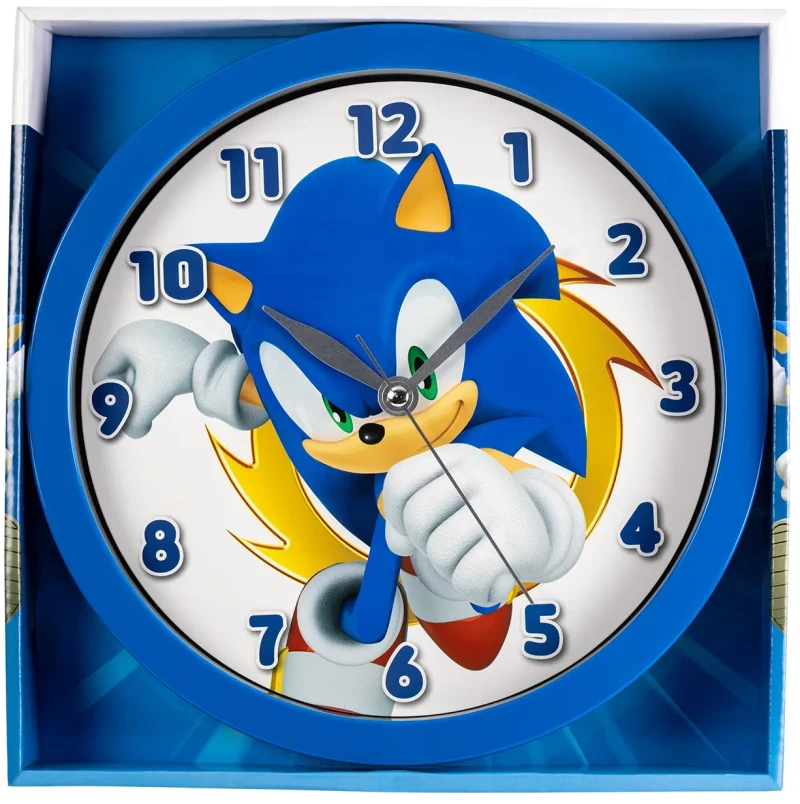 Παιδικό Ρολόι Τοίχου Sonic