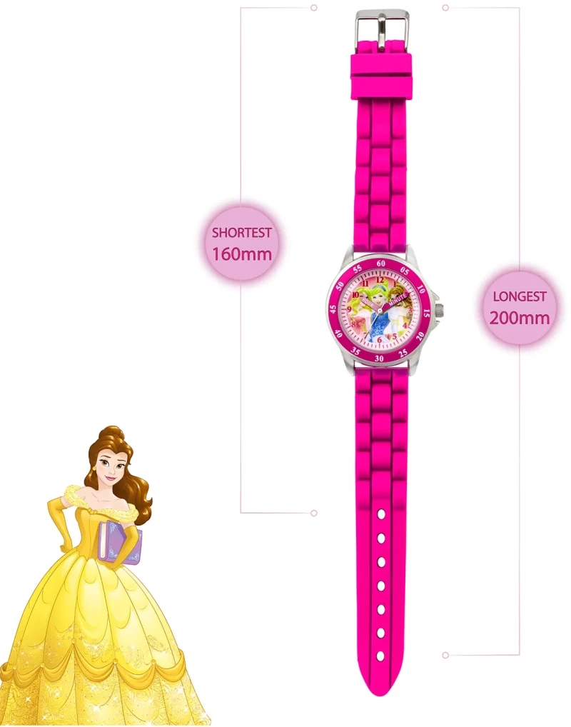 Εκπαιδευτικό Παιδικό Αναλογικό Ρολόι Princesses