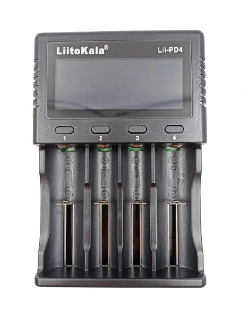 Φορτιστής 4 Μπαταριών Li-ion/Ni-Cd Μεγέθους AA/AAA/18650 WY-S4