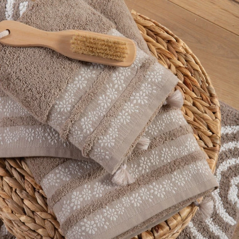 ΠΕΤΣΕΤA ΧΕΡΙΩΝ (ALBA BEIGE) - NEF NEF ALBA BEIGE / 100% ΒΑΜΒΑΚΙ