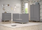 CasaBaby Βρεφικό Κρεβάτι Zoom Dark