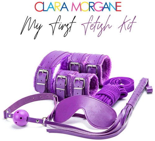 Clara Morgane My First Fetish Bondage Kit Purple