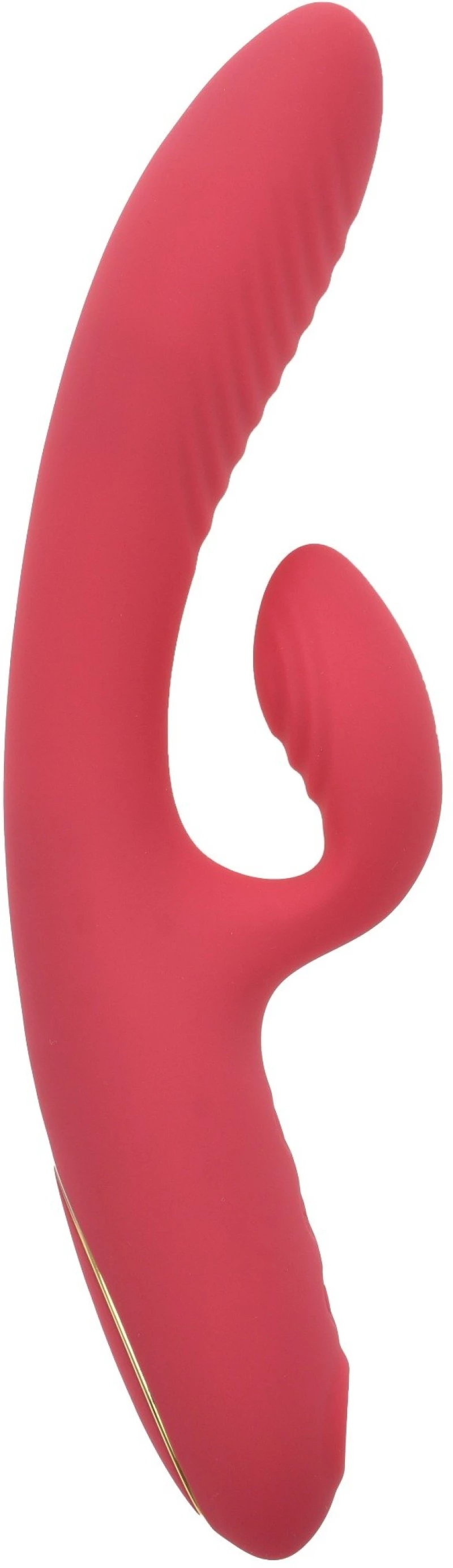 jack Bunny Vibrator 10 Vibration & Heating Modes + Air Pulse Silicon USB Stimulator 24 Cm