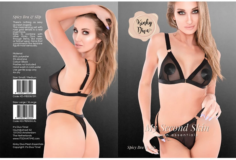 Kinky Diva Spicy Bra + Slip