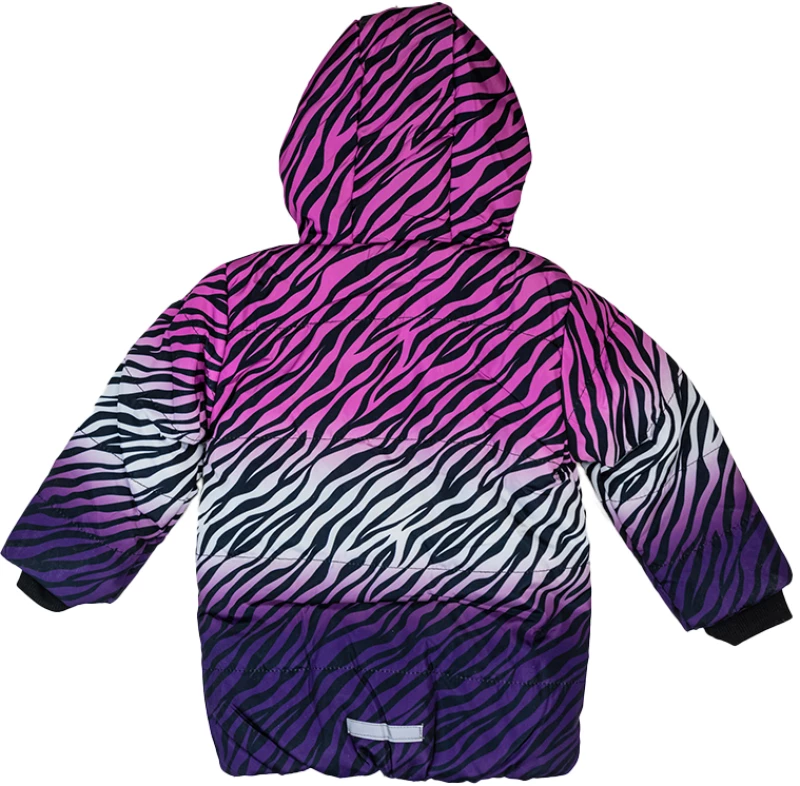 Μπουφάν όμπρε "Zebra" φούξια (Φούξια)