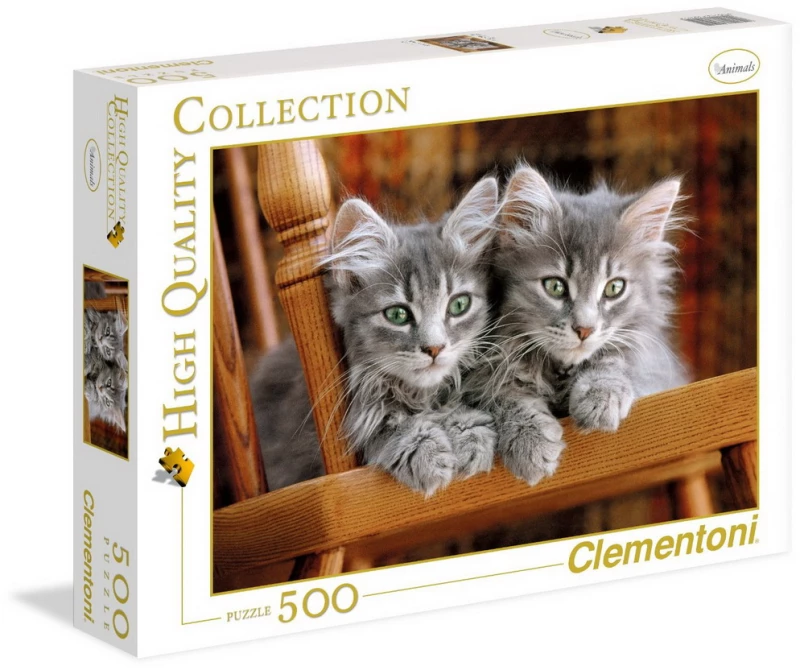 CLEMENTONI ΠΑΖΛ HIGH QUALITY COLLECTION ΓΑΤΑΚΙΑ 500 ΤΜΧ (#1220-30545)