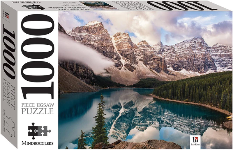 HINKLER ΠΑΖΛ 1000 τεμ. MINDBOGGLERS MORAINE LAKE ALBERTA CANADA (#MJ-12)