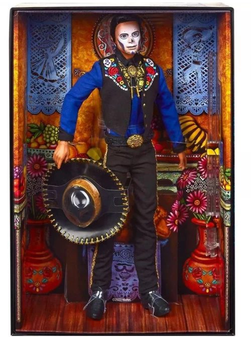 BARBIE ΚΟΥΚΛΑ KEN DIA DE LOS MUERTOS  (#HBY10)