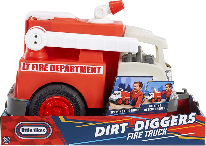 LITTLE TIKES DIRT DIGGER ΡΕΑΛΙΣΤΙΚΟ ΟΧΗΜΑ ΠΥΡΟΣΒΕΣΤΙΚΗΣ (#655791EUCG)