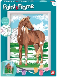 PAINT & FRAME ΖΩΓΡΑΦΙΖΩ ΜΕ ΑΡΙΘΜΟΥΣ WILD HORSE ΓΙΑ ΗΛΙΚΙΕΣ 9+ ΧΡΟΝΩΝ (#1038-41015)
