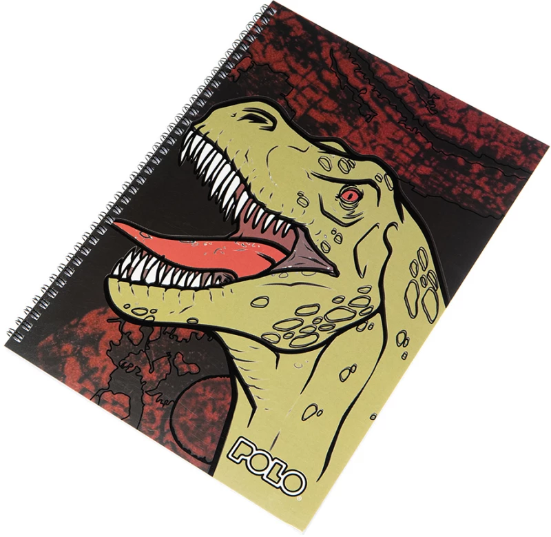 POLO 2023 ΤΕΤΡΑΔΙΟ ΣΠΙΡΑΛ B5 2 ΘΕΜΑΤΑ DINOSAUR (#9190018185)