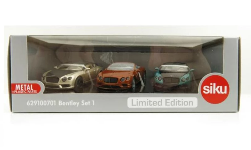 SIKU ΣΕΤ 3 ΑΥΤΟΚΙΝΗΤΑ BENTLEY LIMITED EDITION (#SI006291-1)