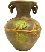 Πήλινο Βάζο-Πυθάρι C 7155 Υ.60cm  Π.54cm  Β.54cm Πηλός