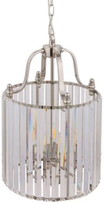Φωτιστικό Οροφής Boston 8152 4x40W E14 Chrome Nowodvorski Μέταλλο,Γυαλί