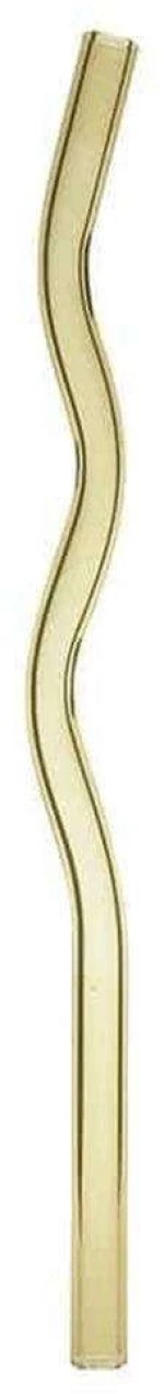 Καλαμάκι Γυάλινο 6-60-151-0040 20cm Yellow Click Γυαλί
