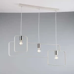 Φωτιστικό Οροφής Smith I-SMITH-S3-BCO 3xE27 88,5x150cm White Luce Ambiente Design Μέταλλο
