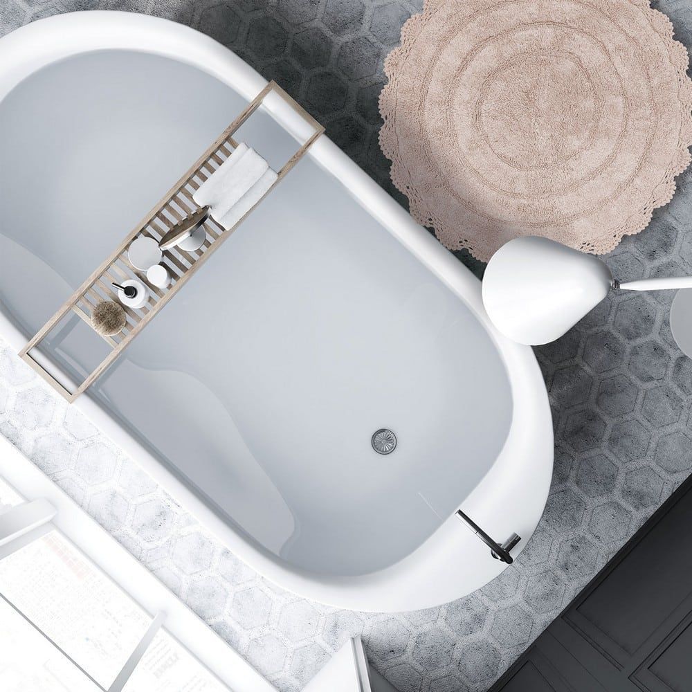 Ταπέτο Μπάνιου 0634 Nude Das Home 60X60 100% Βαμβάκι