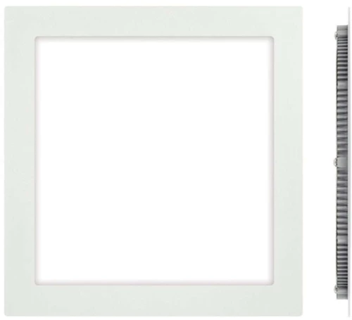 Panel Led Χωνευτό VK/04078/W/W 17x17x1,5cm Led 840Lm 12w 3000K White VKLed Τετράγωνο