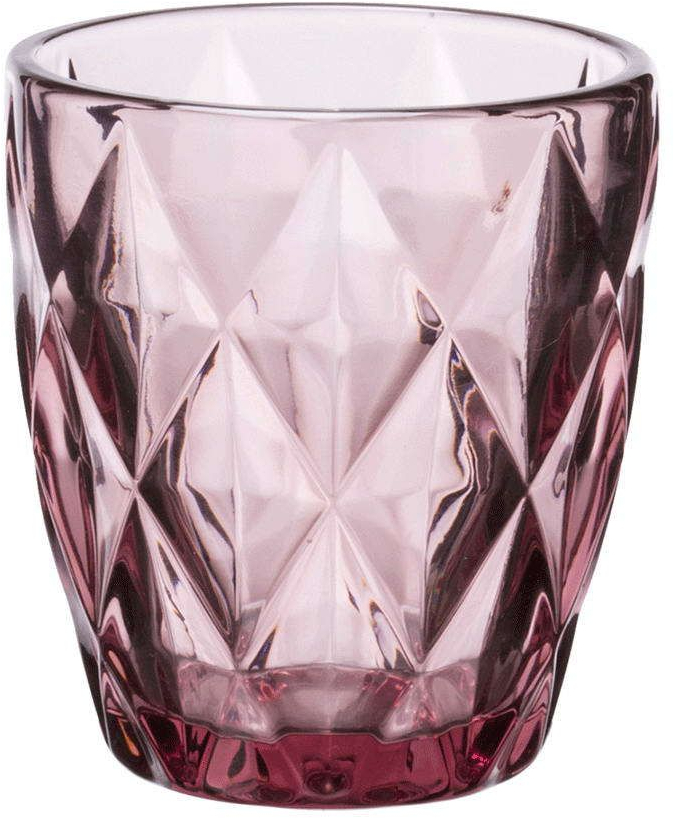 Ποτήρι Ουίσκι Kare 52.702.51 260ml Purple Cryspo Trio Γυαλί