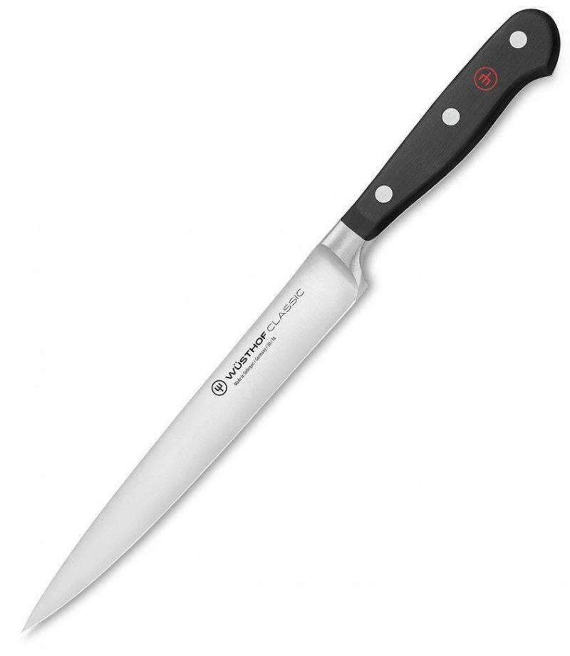 Μαχαίρι Φιλεταρίσματος Classic 1040100720 20cm Black Wusthof Ανοξείδωτο Ατσάλι