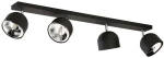 Φωτιστικό Οροφής - Σποτ Altea 6521 4xGU10 AR111 12W 97x17cm Black TK Lighting