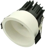 Σποτ Χωνευτό S077 Φ8,3x8,5cm Led 910Lm 13W 3000K White Στρόγγυλο