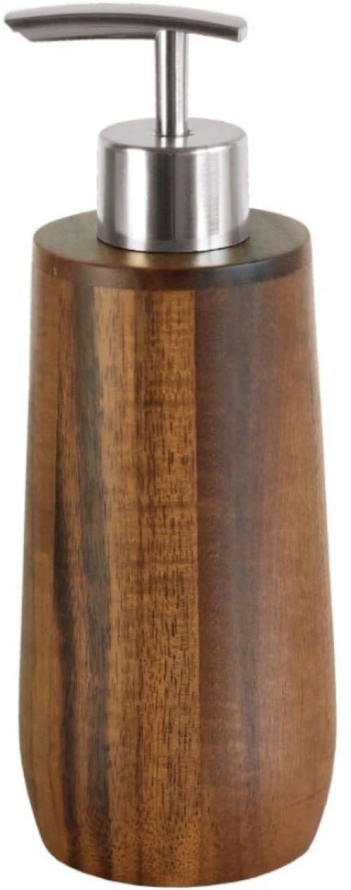 Δοχείο Κρεμοσάπουνου Acaia 7,2x19,3cm Brown Kleine Wolke Ξύλο