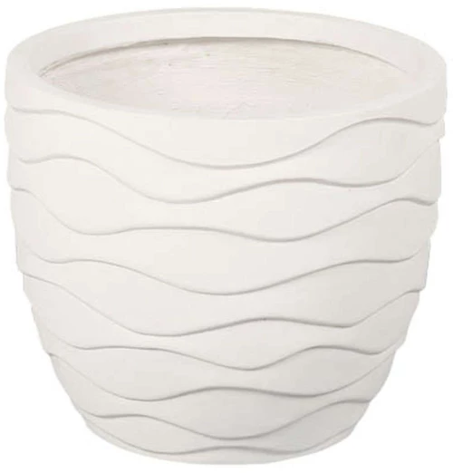 Κασπώ Πήλινο 06-00-21235-L Φ45x42cm Ecru Marhome Πηλός