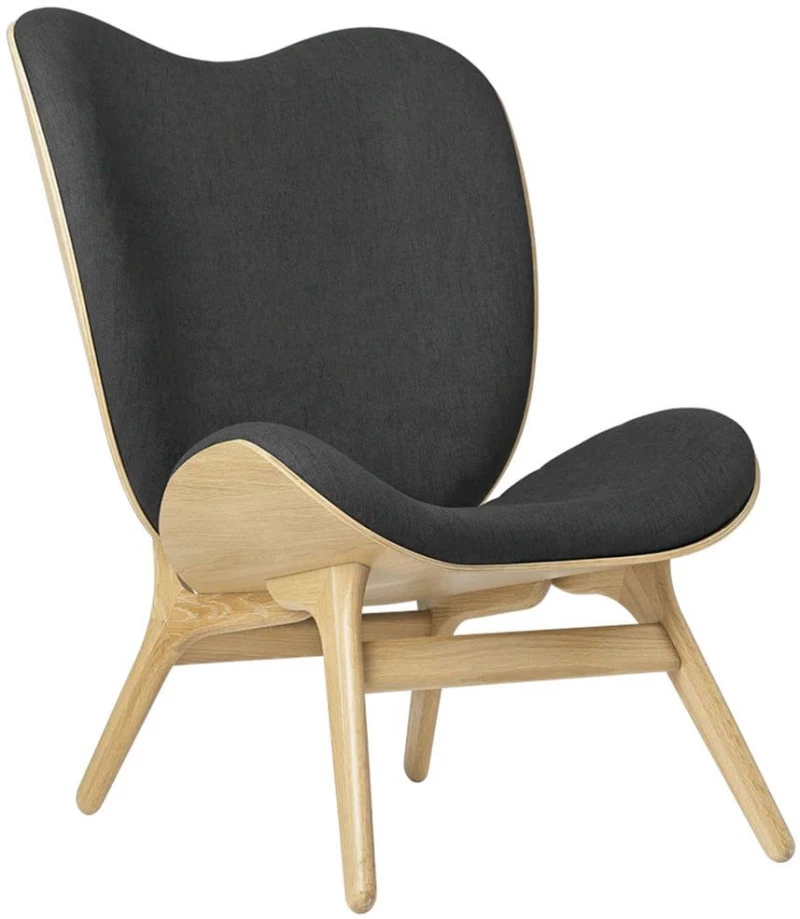 Πολυθρόνα A Conversation Piece Tall Horizons S 5577C704-04 73x93x106cm Oak-Dark Grey Umage
