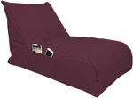 Πουφ Pogo Purple 60X100X60