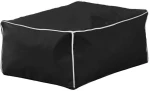 Πουφ Σκαμπό Cube Black 70X50