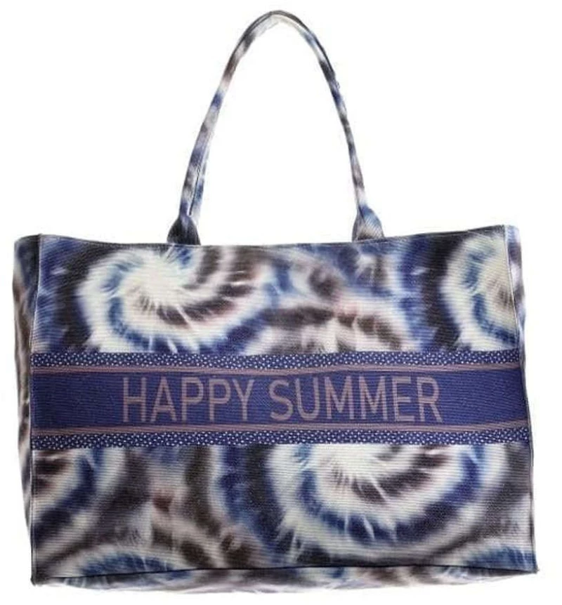 Τσάντα Θαλάσσης 5-42-077-0047 45x15x32/55cm Blue Ble Θαλάσσης