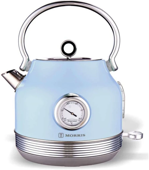 Βραστήρας Retro R20813WKBB 20x20x25cm 1,7lt 2200W Light Blue Morris Ανοξείδωτο Ατσάλι