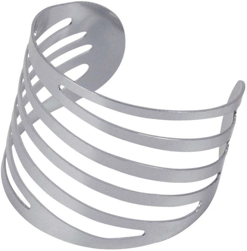 Δαχτυλίδι Πετσέτας Vaisselle 35012 Φ5x4cm Silver GloboStar Μέταλλο