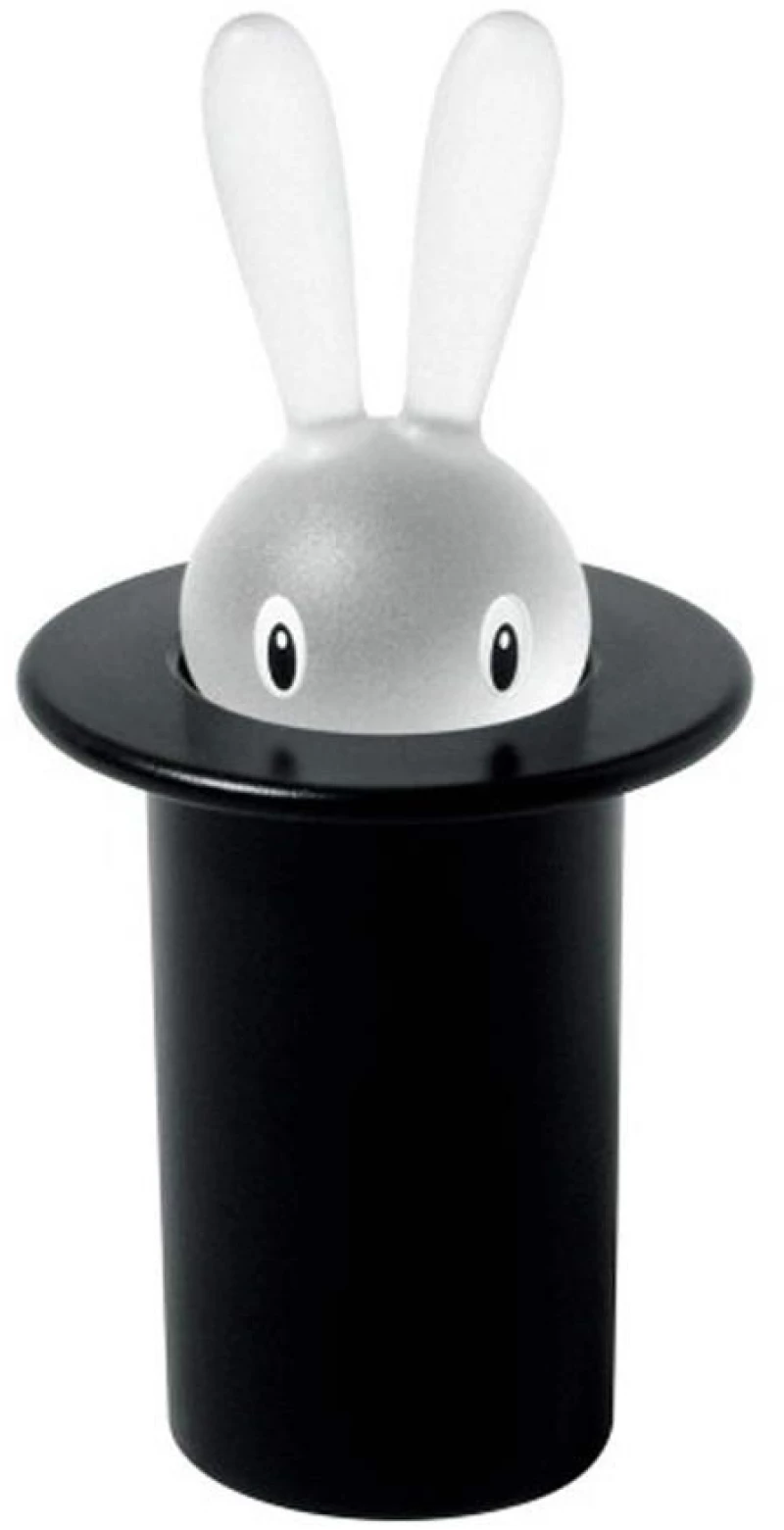 Θήκη Για Οδοντογλυφίδες ASG16 B Φ7/7,5x14cm Black Alessi Ρητίνη
