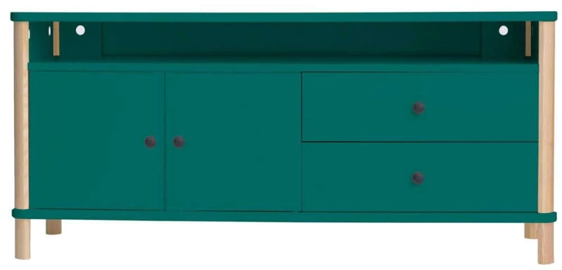 Έπιπλο Τηλεόρασης Ashme ASHMETV10 140x45x60cm Sea Green